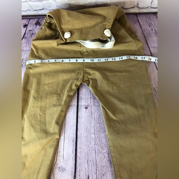 The Simple Folk Boys Girls Unisex 6-7 Years The Workman Overalls Camel Beige - Picture 6 of 16